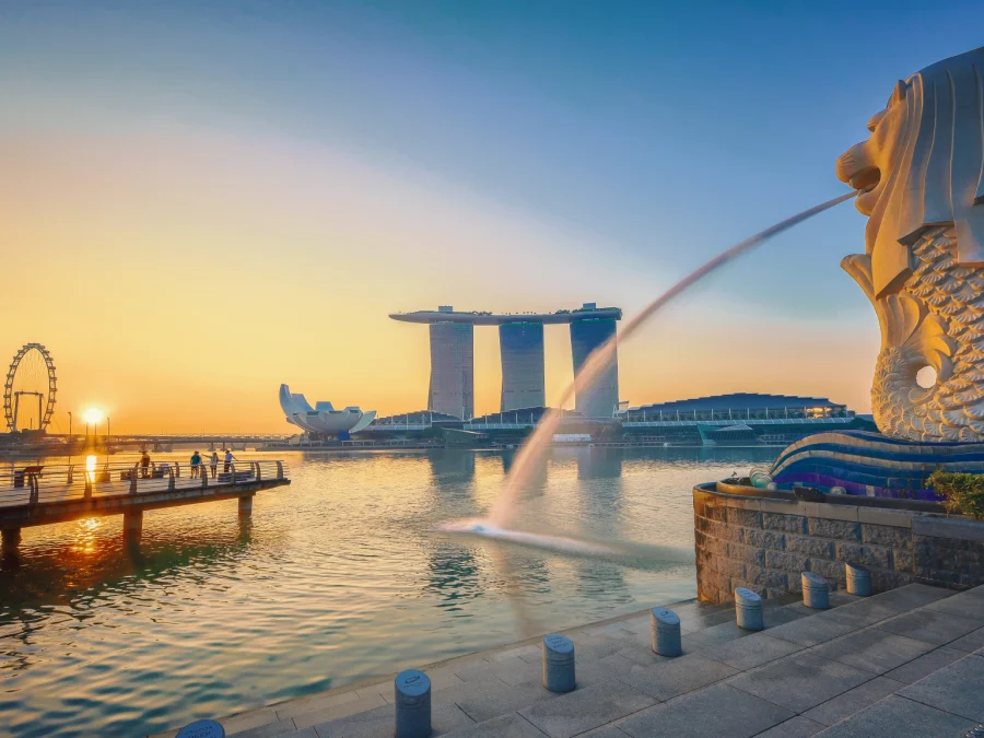 Singapore skyline